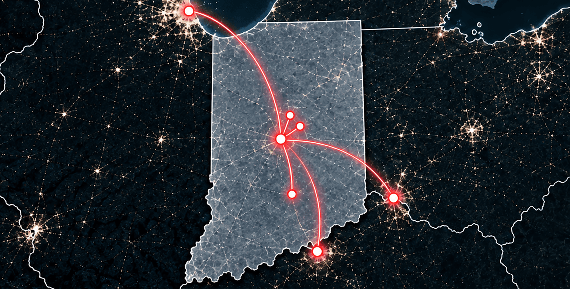 Indiana teams spread across four states for 14-game weekend